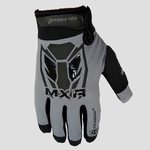 POLEDNIK PREMIUM RĘKAWICE / RĘKAWICZKI CROSS MODEL HRNT (HORNET) MXR KOLOR SZARY ROZMIAR M