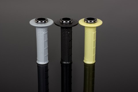 RENTHAL MANETKI MX ORIGINAL LOCK-ON MEDIUM (FULL DIAMOND) KOLOR SZARY