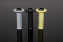 RENTHAL MANETKI MX ORIGINAL LOCK-ON SOFT (HALF WAFFLE) KOLOR JASNY SZARY