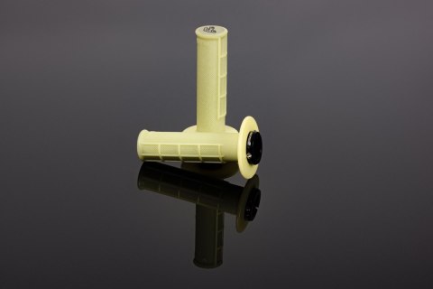 RENTHAL MANETKI MX R-WORKS LOCK-ON ARAMID (HALF WAFFLE) KOLOR KREMOWY