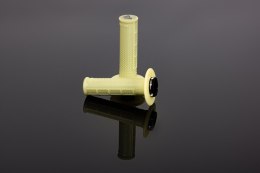 RENTHAL MANETKI MX R-WORKS LOCK-ON ARAMID (TAPERED) KOLOR KREMOWY