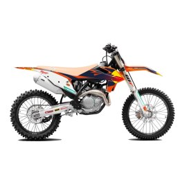 BLACKBIRD WYPRZEDAŻ KOMPLET NAKLEJEK (OKLEIN) KTM SX/SX-F '19-'22, EXC/EXC-F '20-'23 REPLICA KTM FACTORY MXGP KTM KOLOR POMARAŃC