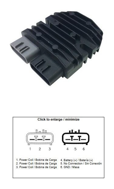 DZE REGULATOR NAPIĘCIA BENELLI BN 300 '14-'20, BN 600 '14-'16, LEONCINO 500 ,16-,20