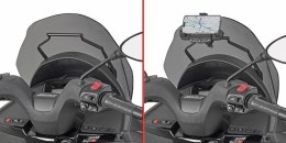 KAPPA 2025/07 POPRZECZKA DO ZAMONTOWANIA TOREB I MOCOWAŃ GPS / SMARTPHONE PIAGGIO MP3 310 '25-,