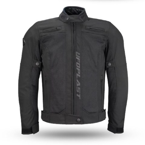 UFO 2025/09 KURTKA ACRON URBAN MĘSKA SOFTSHELL / AIRNET Z WYPINANĄ, ODDYCHAJĄCA, WIATRO I WODOSZCZELNĄ MEMBRANĄ KOLOR CZARNY ROZ