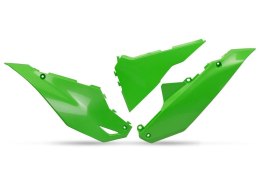 UFO BOCZKI TYLNE KAWASAKI KXF 250 '25-'26, KXF 450 '24-'26, KOLOR ZIELONY