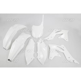 UFO KOMPLET PLASTIKÓW KAWASAKI KXF 250 '13-'16 KOLOR BIAŁY (KA219E047)