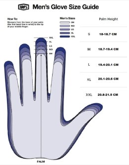 100 PROCENT RĘKAWICE CROSS/ENDURO BRISKER SOFTSHELL KOLOR POMARAŃCZOWY/CZARNY ROZMIAR M