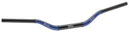 ACCEL KIEROWNICA ALUMINIOWA 28,6 MM TAPER MX WZÓR YAMAHA YZ WYSOKA (7075-T6) ERGAL DWUKOLOROWA NIEBIESKI+CZARNY (SZER. 803MM, WY