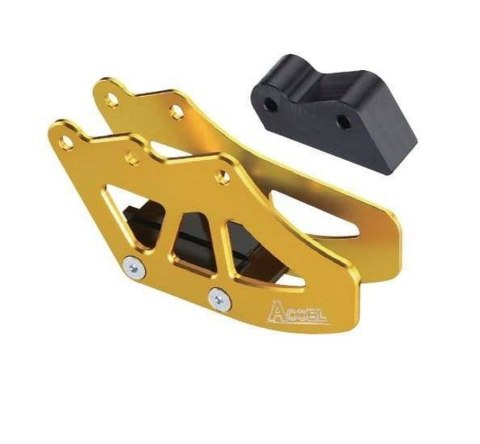 ACCEL PROWADNICA ŁAŃCUCHA KPL. KAWASAKI KXF 250 / 450 '09-'18 KOLOR ZŁOTY