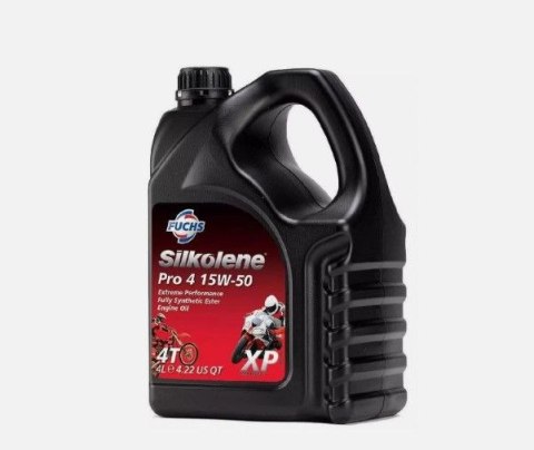 SILKOLENE FUCHS OLEJ SILNIKOWY 100% SYNTETYCZNY ESTER PRO 4 XP 15W50 4L