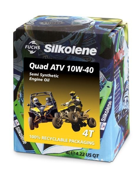 SILKOLENE FUCHS OLEJ SILNIKOWY PÓŁSYNTETYCZNY QUAD ATV 4T 10W40 4L (CUB)