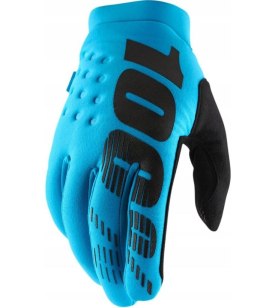 100 PROCENT RĘKAWICE CROSS/ENDURO BRISKER TURQUOISE KOLOR TURKUSOWY ROZMIAR XL