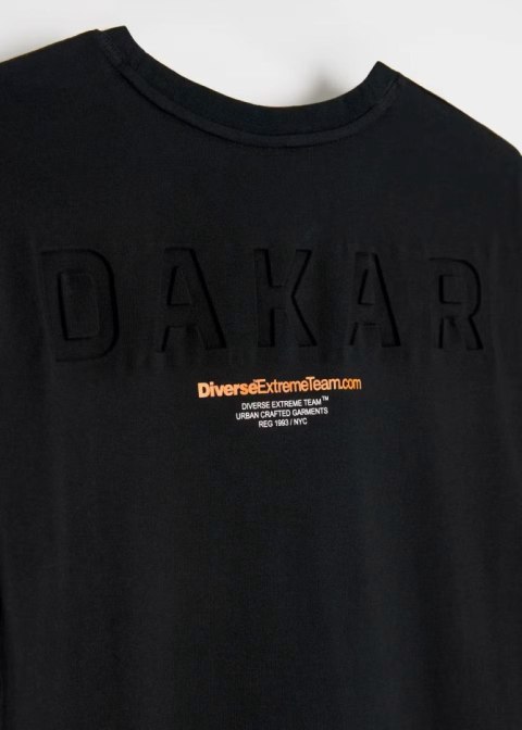 DIVERSE EXTREME TEAM - DAKAR RALLY KOSZULKA (T-SHIRT) DKR DES 1525 KOLOR CZARNY M