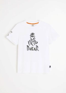 DIVERSE EXTREME TEAM - DAKAR RALLY KOSZULKA (T-SHIRT) DKR LOGO 256 KOLOR BIAŁY M