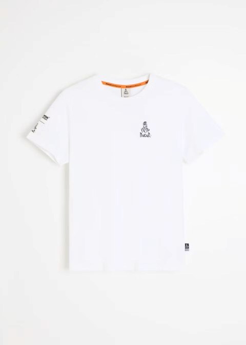 DIVERSE EXTREME TEAM - DAKAR RALLY KOSZULKA (T-SHIRT) DKR LOGO SM 256 KOLOR BIAŁY M
