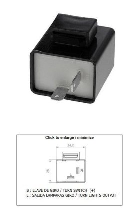 DZE PRZERYWACZ KIERUNKOWSKAZÓW SUZUKI (6V) (38610-H23450H-000)