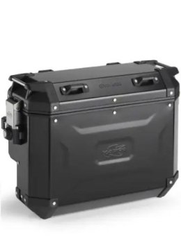 KAPPA KUFRY BOCZNE 37L LEWY I 33L PRAWY WCIĘTY MONOKEY CAM SIDE KVG37BL KVGS33BR K'VOYAGER ALUMINIOWE KOLOR CZARNY ANODOWANY BLA