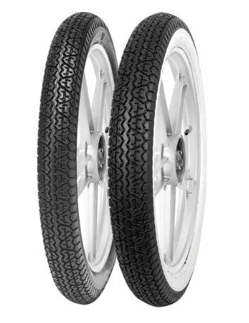 MITAS OPONA 2.75-17 B-7 47J TT/TL BIAŁY BOK PRZÓD/TYŁ DOT 40/2025 (572937)