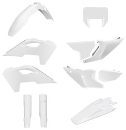 POLISPORT KOMPLET PLASTIKÓW (FULL KIT) HUSQVARNA TE/FE TPI '24-'25 W ZESTAWIE OSŁONA LAMPY PRZEDNIEJ (8681500001) I OSŁONY AMORT