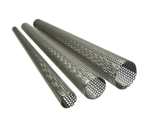 DEP PIPES RURA PERFOROWANA DO TŁUMIKA / KOŃCÓWKI WYDECHU ŚREDNICA 22MM DŁUGOŚĆ 400MM