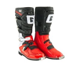 GAERNE BUTY CROSS/ENDURO JUNIOR/KID/DZIECIĘCE MODEL GX-J BLACK/WHITE/RED KOLOR CZARNY/BIAŁY/CZERWONY ROZMIAR 35