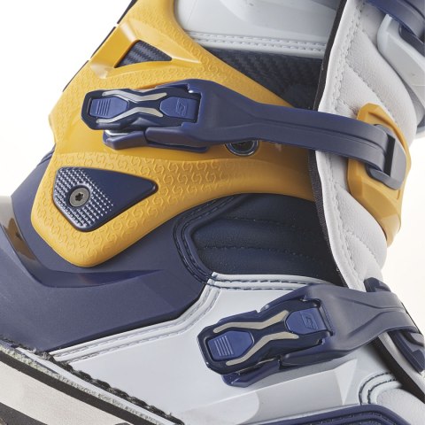 GAERNE BUTY CROSS/ENDURO MODEL SG-22 SQUADRON KOLOR NIEBIESKI/ZŁOTY/BIAŁY ROZMIAR 48