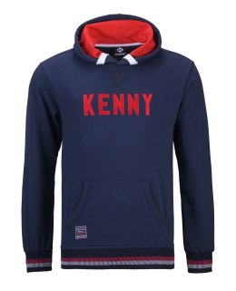KENNY RACING BLUZA Z KAPTUREM SUZUKA KOLOR NIEBIESKI/CZERWONY ROZMIAR L