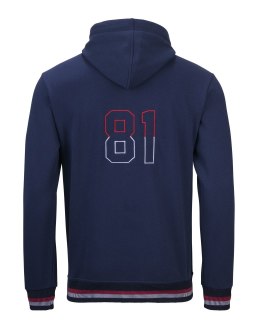 KENNY RACING BLUZA Z KAPTUREM SUZUKA KOLOR NIEBIESKI/CZERWONY ROZMIAR XL