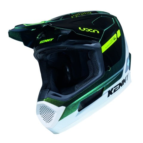KENNY RACING KASK CROSS/ENDURO PERFORMANCE ERT GRAPHIC GREEN DIAMOND RACING SPE KOLOR ZIEOLNY/CZARNY/BIAŁY ROZMIAR L