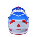 KENNY RACING KASK CROSS/ENDURO TRACK GRAPHIC FOCUS PATRIOT KOLOR BIAŁY/NIEBIESKI/CZERWONY ROZMIAR XS