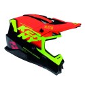 KENNY RACING KASK CROSS/ENDURO TRACK GRAPHIC FOCUS RED KOLOR CZERWONY/CZARNY/ŻÓŁTY ROZMIAR XL