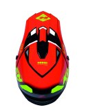 KENNY RACING KASK CROSS/ENDURO TRACK GRAPHIC FOCUS RED KOLOR CZERWONY/CZARNY/ŻÓŁTY ROZMIAR S