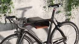BIKETEC WIESZAK ŚCIENNY NA ROWER (WALL BIKE RACK) KOLOR CZARNY Z PÓŁKĄ