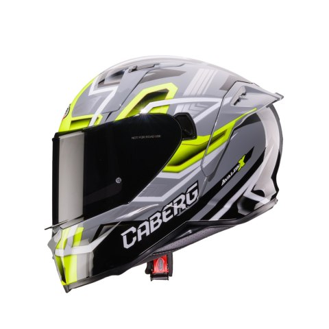 CABERG 2026 KASK INTEGRALNY Z BLENDĄ MODEL AVALON X BRAMA KOLOR CZARNY/ŻÓŁTY FLUO/SZARY ROZMIAR XL