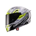 CABERG 2026 KASK INTEGRALNY Z BLENDĄ MODEL AVALON X BRAMA KOLOR CZARNY/ŻÓŁTY FLUO/SZARY ROZMIAR M