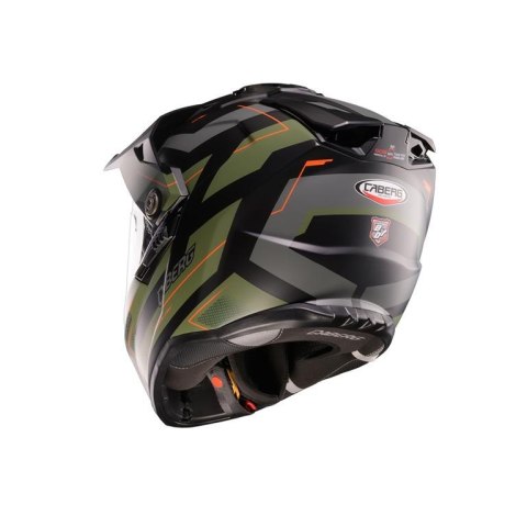 CABERG 2026 KASK OFFROAD / TRAIL / ADVENTURE DUOSPORT (DUAL) TANAMI RANGER KOLOR BIAŁY/CZERWONY/NIEBIESKI ROZMIAR S