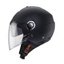 CABERG KASK OTWARTY JET Z BLENDĄ MODEL RIVIERA V4X SOLID KOLOR CZARNY MAT ROZMIAR XXS