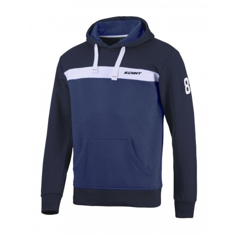 KENNY RACING BLUZA Z KAPTUREM COLLEGE BLUE KOLOR NIEBIESKI ROZMIAR XL