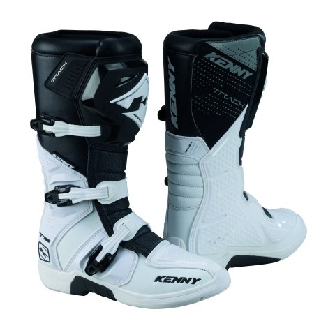 KENNY RACING BUTY CROSS/ENDURO TRACK T2 WHITE KOLOR BIAŁY ROZMIAR 47