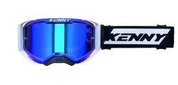 KENNY RACING GOGLE PERFORMANCE EVO 2 CHAMELEON BLUE PEARL KOLOR KAMELEON/BIAŁY/CZARNY