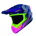 KENNY RACING KASK CROSS/ENDURO TRACK KID/JUNIOR/DZIECIĘCY GRAPHIC SPEED PURPLE PINK KOLOR FIOLETOWY/RÓŻOWY/ŻÓŁTY ROZMIAR M ( 49 