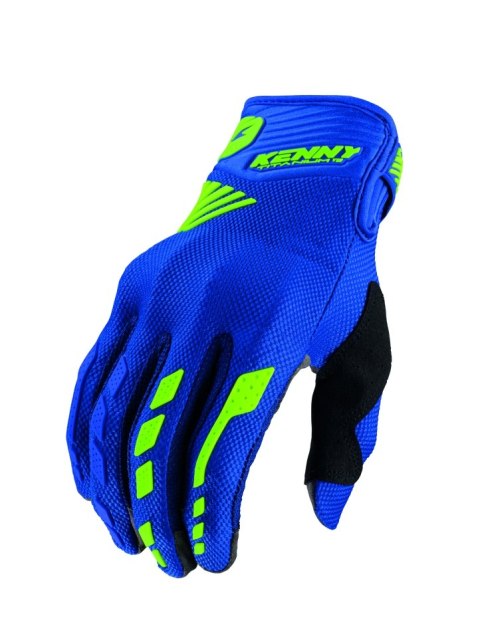 KENNY RACING RĘKAWICE D3O TITANIUM BLUE KOLOR NIEBIESKI ROZMIAR XXL (12)