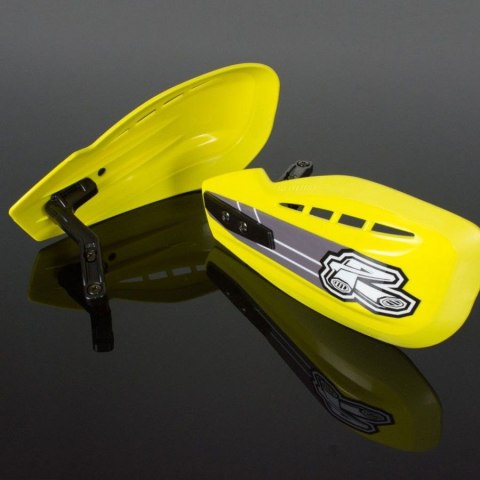 RENTHAL MX OSŁONY RĄK (HANDBARY) (LISTKI) KOLOR ŻÓŁTY (MOCOWANIE W ZESTAWIE HG-100-BRACKET)