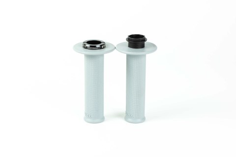 RENTHAL MANETKI MX ORIGINAL LOCK-ON SOFT (FULL DIAMOND) KOLOR JASNY SZARY