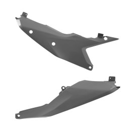 POLISPORT BOCZKI TYLNE KTM SX/SX-F 125/150/200/250/350/450/505 '23-'26; EXC/EXC-F 125/200/250/300/450/500 '24-'26 KOLOR SZARY (N