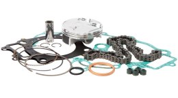 VERTEX ZESTAW NAPRAWCZY GÓRY SILNIKA SUZUKI RMZ 250 16-24 ( TŁOK 24122C, USZCZELKI TOP-END, ŁAŃCUSZEK ROZRZĄDU )