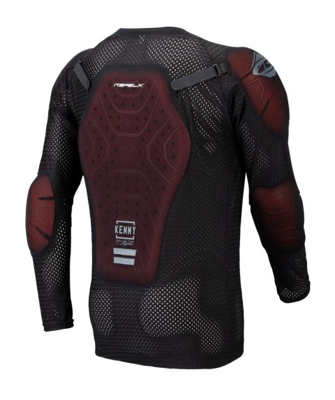 KENNY RACING BUZER OSŁONA KLATKI PIERSIOWEJ NA SIATCE BODY PROTECTOR MTB REFLEX DZIECIĘCE/KID/JUNIOR KOLOR CZARNY ROZMIAR L
