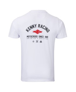 KENNY RACING KOSZULKA T-SHIRT DIRT LABEL KOLOR BIAŁY ROZMIAR M