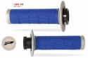 PROGRIP MANETKI PG809 OFF ROAD Z BLOKADĄ SCS LOCK-ON + 7 ADAPTERÓW ROLGAZU (22+25MM) KOLOR SZARY NIEBIESKI DWUSKŁADNIKOWE HALF W